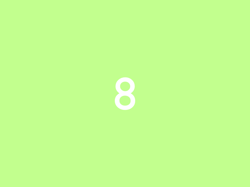 number 8